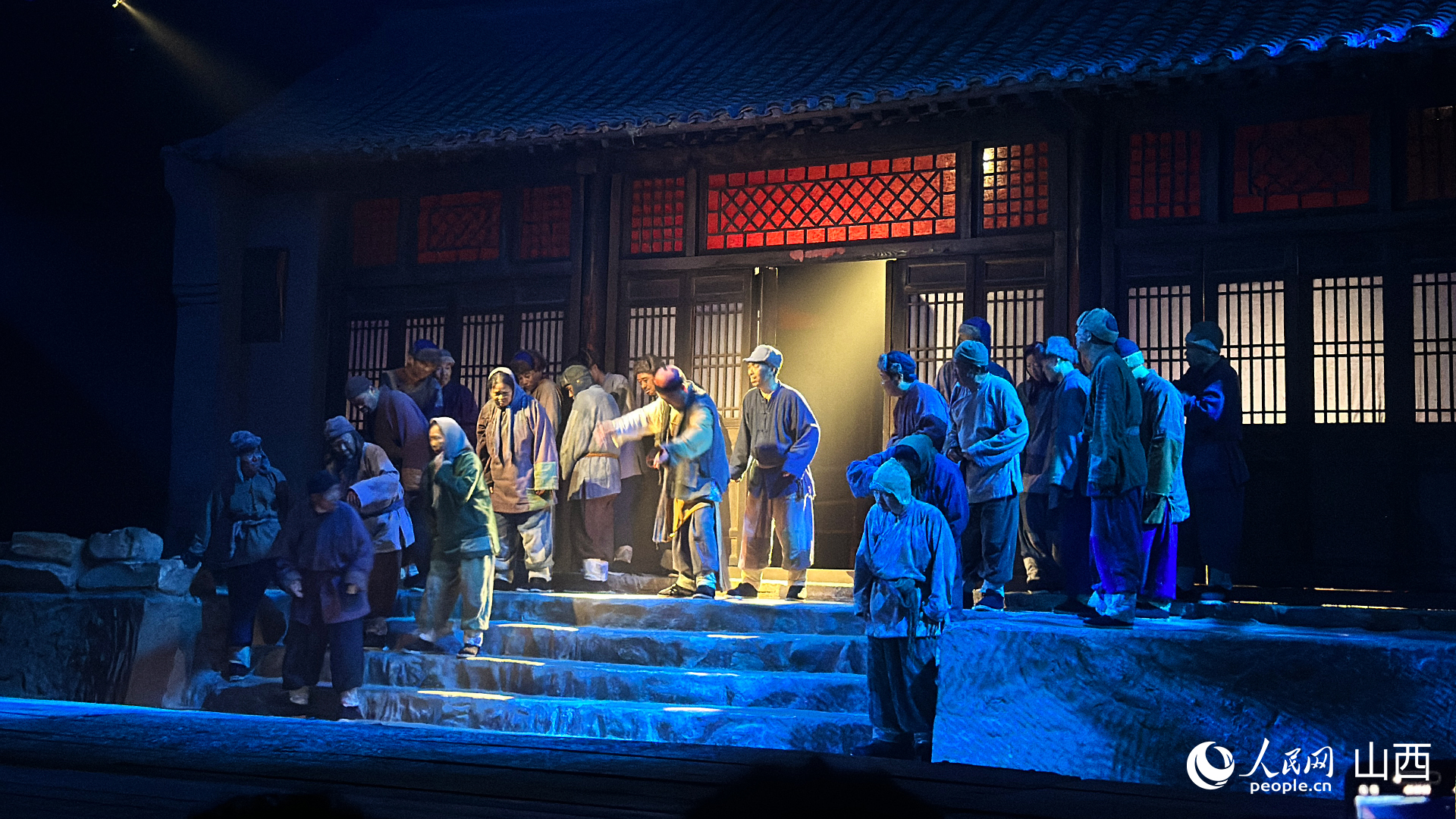 《李家村》演出現(xiàn)場。